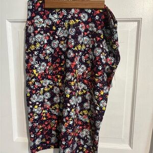 LuLaRoe Multicolor Patterned Skirt